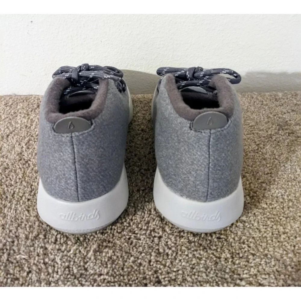 Allbirds Wool Runner-up Mizzle Gray Sneakers Women's Casual Shoes Size‎ 10 NEW